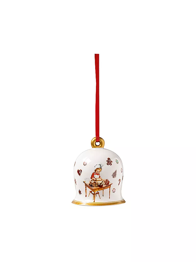 VILLEROY & BOCH | Weihnachtsglocke 2023 6cm Annual Christmas Edition | bunt