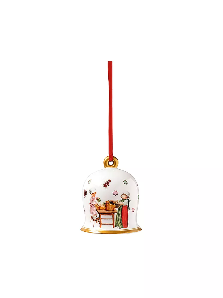 VILLEROY & BOCH | Weihnachtsglocke 2023 6cm Annual Christmas Edition | bunt