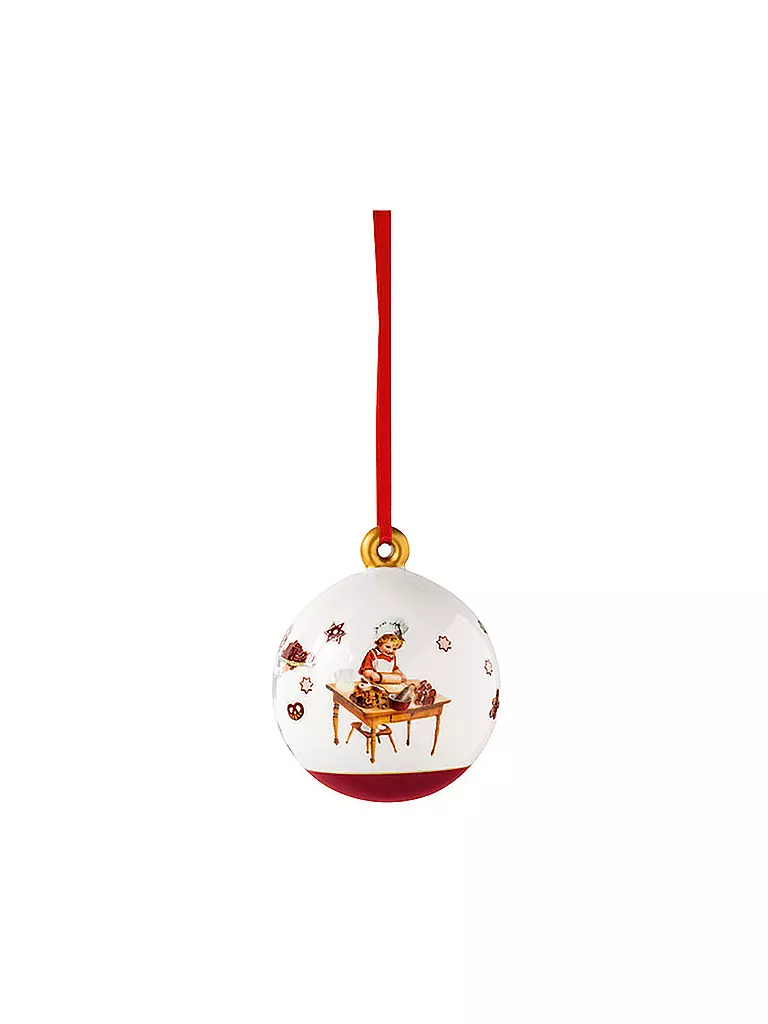 VILLEROY & BOCH | Weihnachtskugel 2023 6,5cm Annual Christmas Edition | bunt