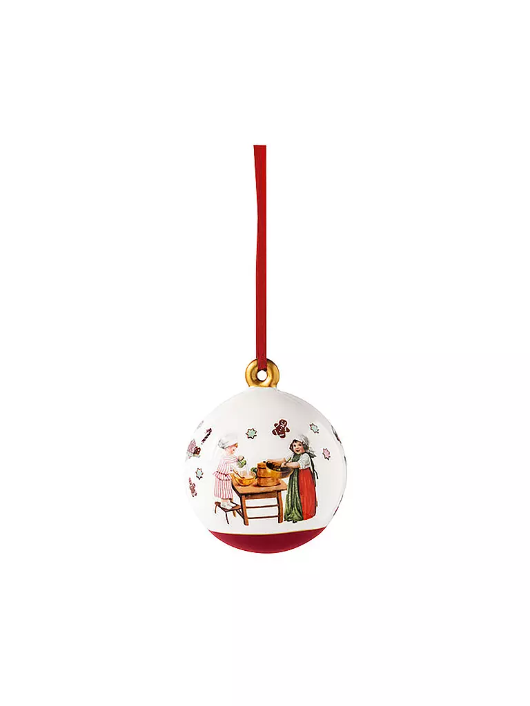 VILLEROY & BOCH | Weihnachtskugel 2023 6,5cm Annual Christmas Edition | bunt