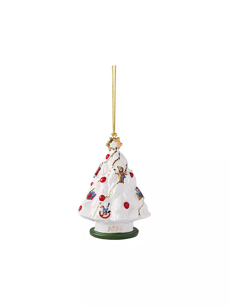 VILLEROY & BOCH | Weihnachtsornament 9,8cm Christbaum CHRISTMAS CLASSICS  | bunt