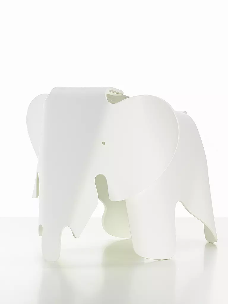 VITRA | Deko Elefant Eames Small Weiss | schwarz