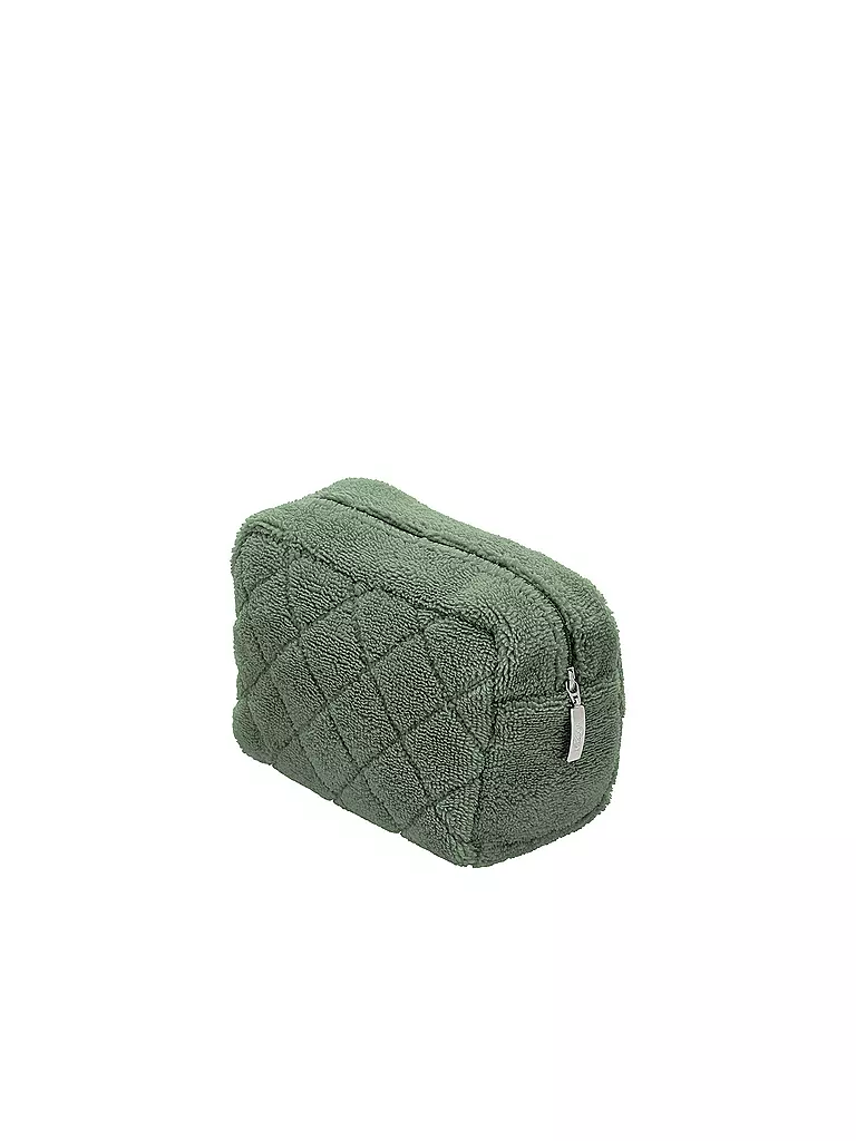 VOSSEN | Kosmetiktasche 11tlg. BEAUTY BAG Detox Green | dunkelrot