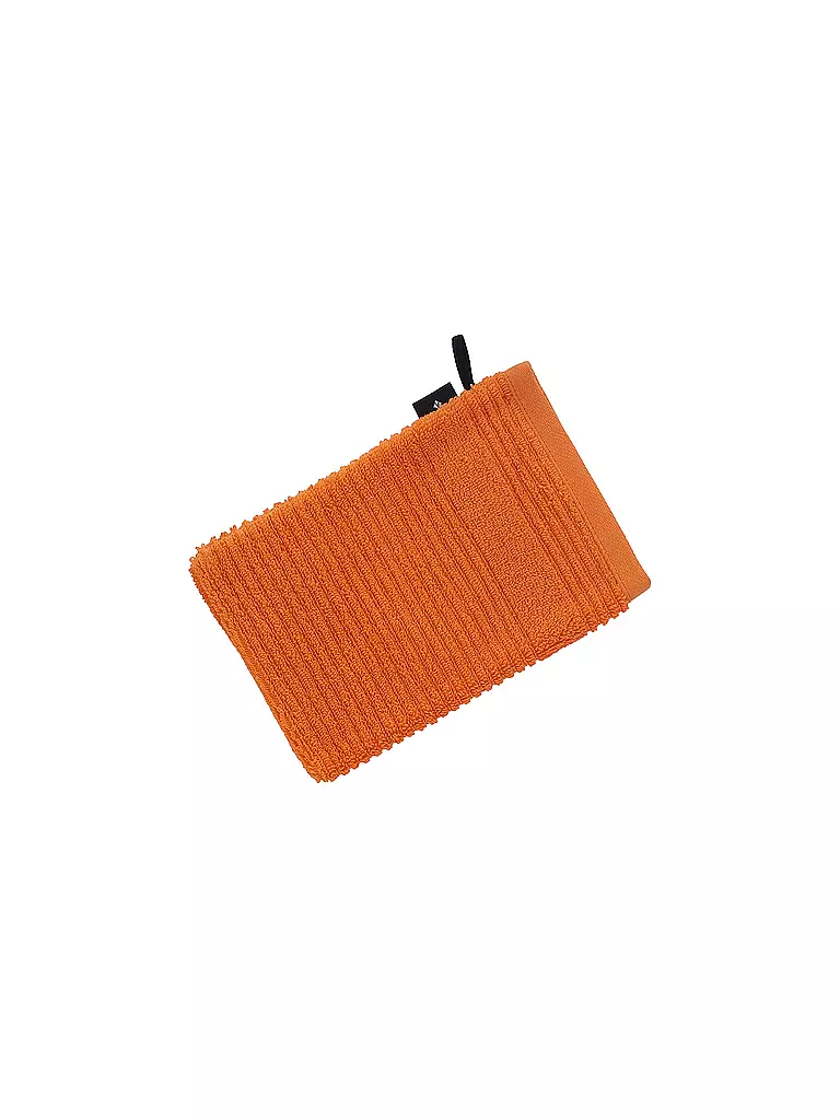 VOSSEN | Waschhandschuh TOMORROW 22x16cm Electric Orange | orange