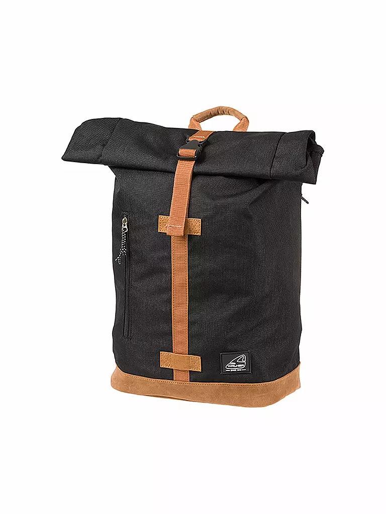 WALKER | Rucksack Roll Up Eco Concept  | schwarz