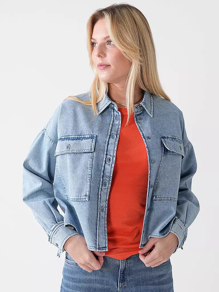 WEEKEND MAX MARA | Jeansbluse ZEMIRA | blau