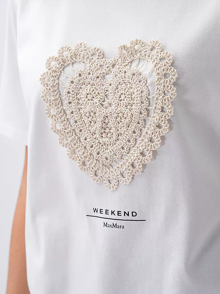 WEEKEND MAX MARA | T-Shirt BARBARNO | creme