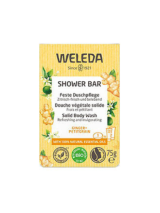 WELEDA | Feste Duschpflege Ginger+Petitgrain 75g