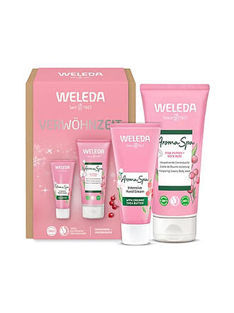 WELEDA | Geschenkset - Limited Edition Aroma Spa Shower & Handcreme 200ml / 50ml