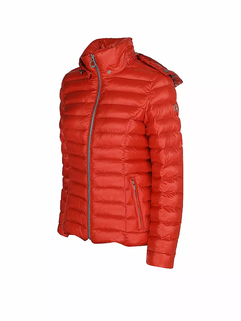 WELLENSTEYN | Leichtsteppjacke ITALY HOOD | rot