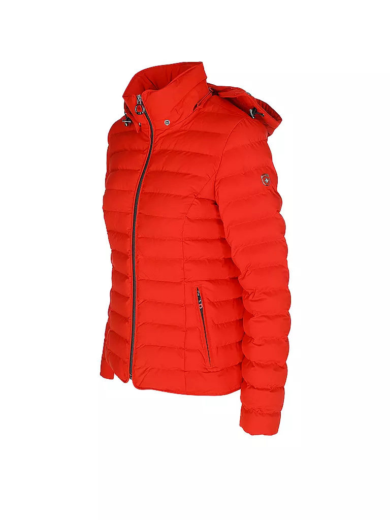 WELLENSTEYN | Leichtsteppjacke ITALYHOOD | rot