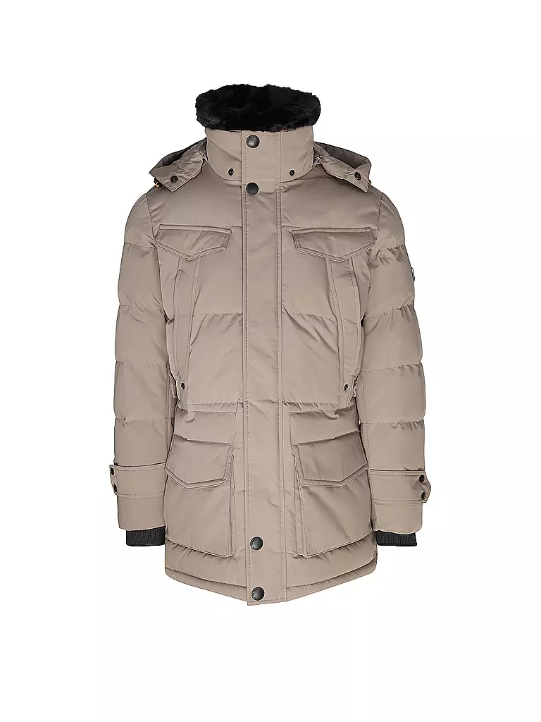 WELLENSTEYN | Parka SEAMASTER | beige