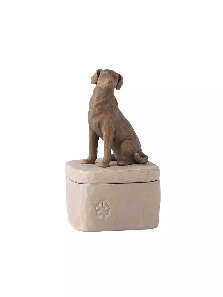 WILLOW TREE | Love My Dog (Dark) Erinnerungsbox 13cm | keine Farbe