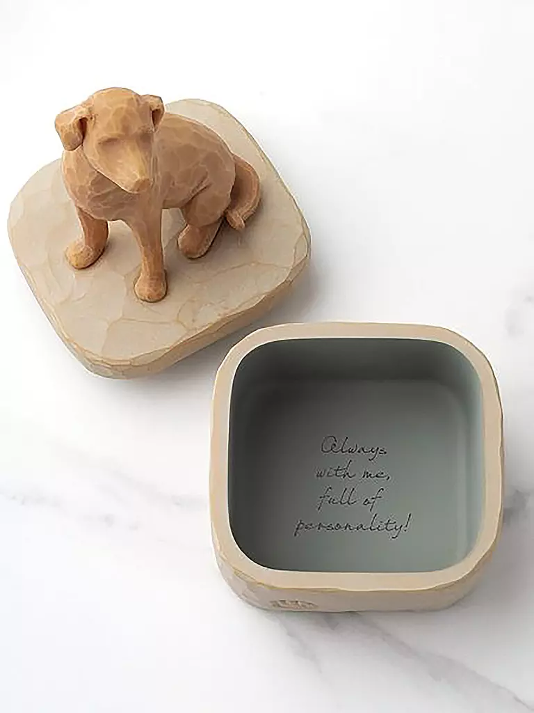 WILLOW TREE | Love My Dog (Golden) Erinnerungsbox 13cm | keine Farbe