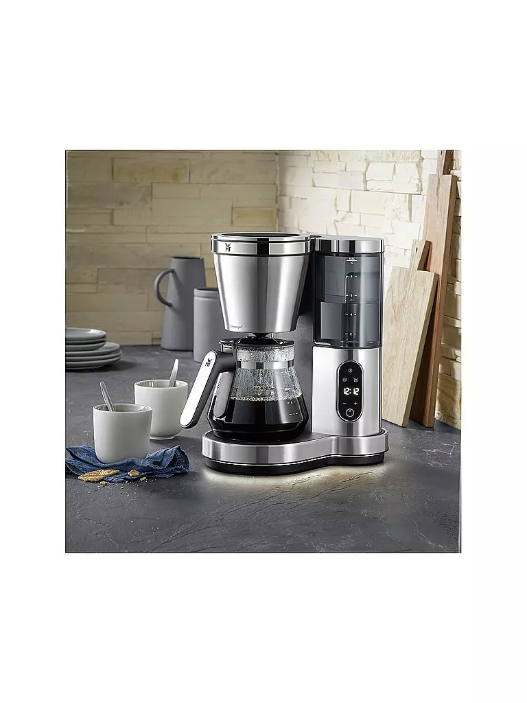 WMF | Lumero Kaffeemaschine mit Glaskanne | silber