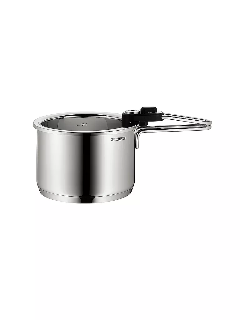 WMF | Simmertopf mit Temperaturanzeige und Einsatz 18 cm | silber