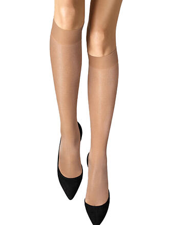 WOLFORD | Kniestrümpfe Satin Touch 20 den Gobi