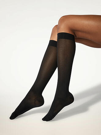 WOLFORD | Kniestrümpfe TRAVEL black