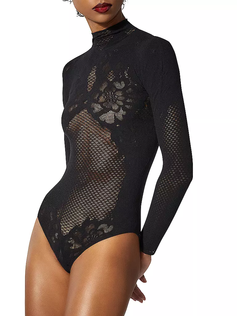 WOLFORD | Body LACE TATTOO black | schwarz