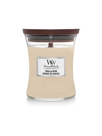 WOODWICK | Duftkerze mit Knisterdocht SANDUHR Medium 275g Vanilla Bean