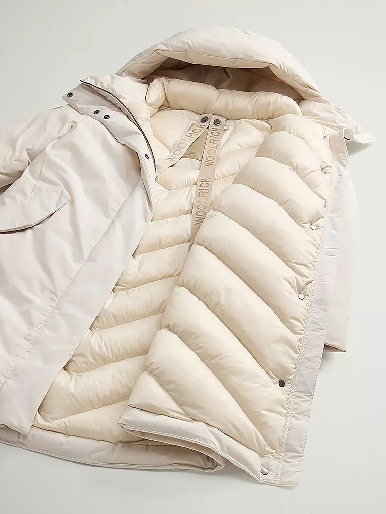 WOOLRICH | Daunenparka COCOON | creme