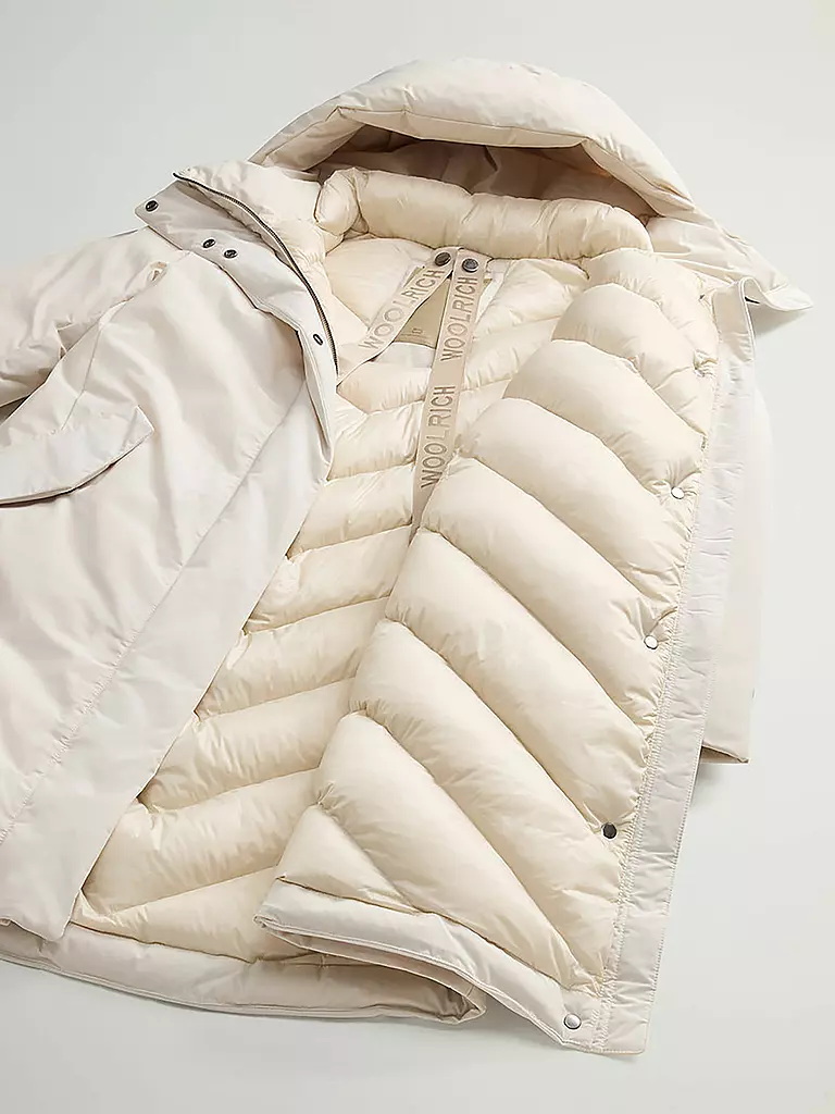 WOOLRICH | Daunenparka COCOON | dunkelgrün