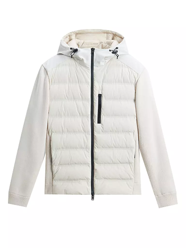 WOOLRICH | Hybridjacke BERING | beige