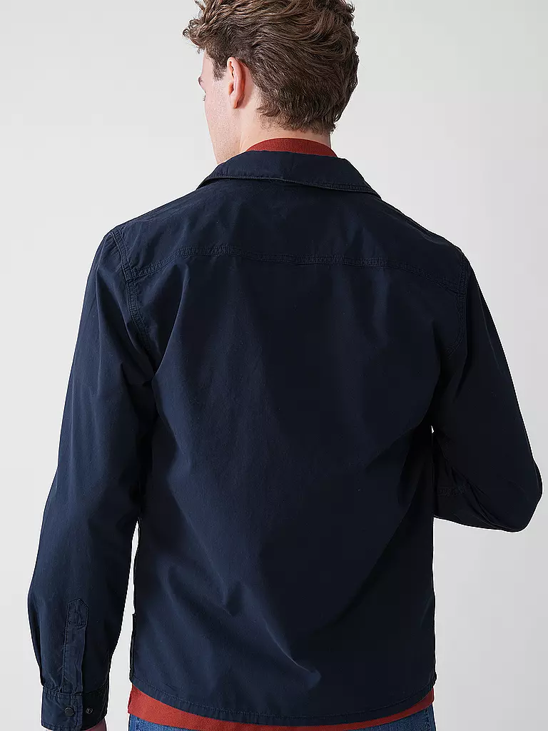 WOOLRICH | Overshirt GABARDINE  | dunkelblau