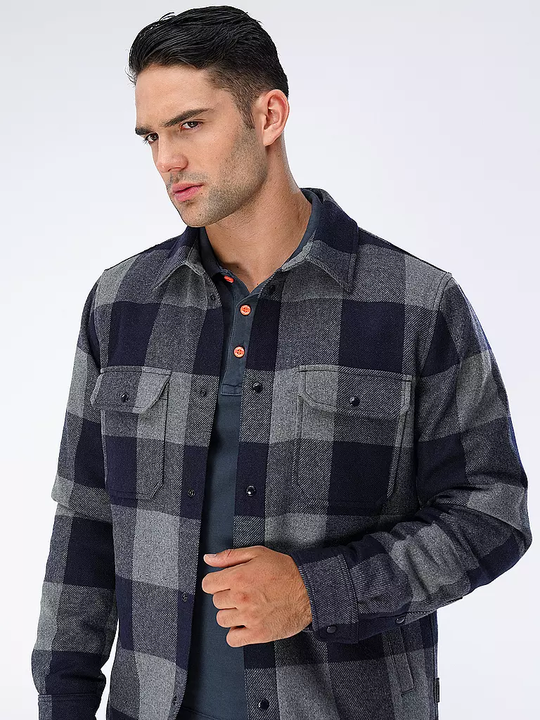 WOOLRICH | Overshirt | schwarz