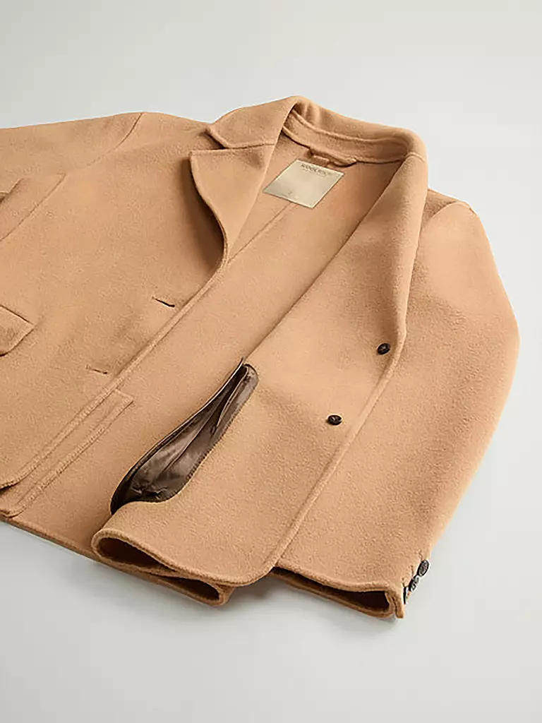 WOOLRICH | Wolljacke | camel