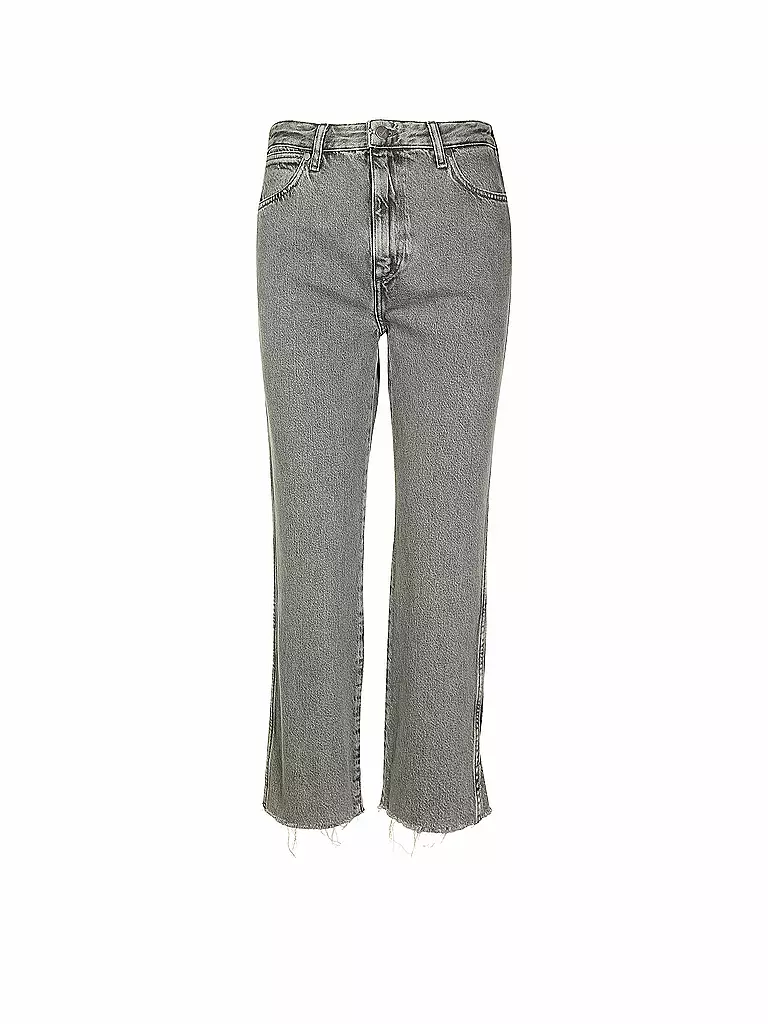 WRANGLER | Jeans Straight-Fit "Retro" (Cropped) | schwarz