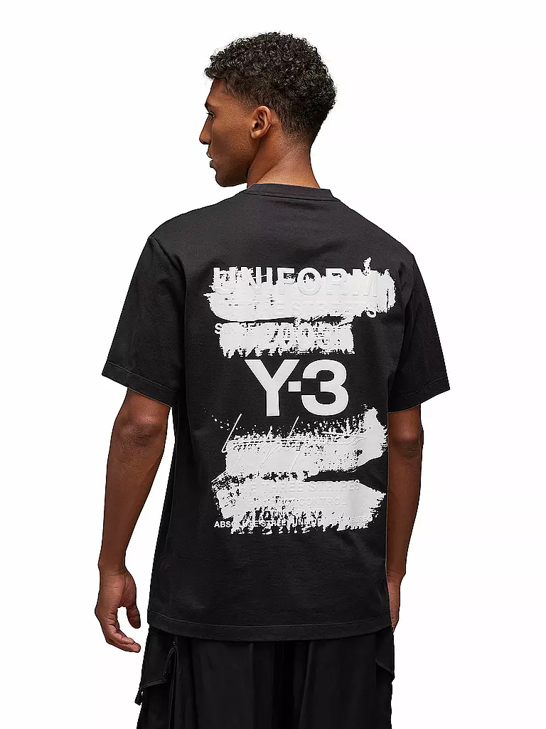 Y-3 | T-Shirt  | schwarz