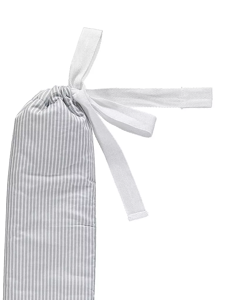 YUYU | Wärmeflasche - Bottel Cotton Stripe Grey | hellgrau