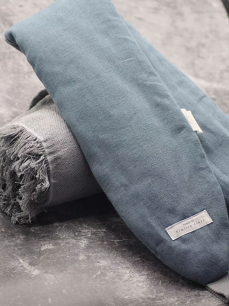 YUYU | Wärmeflasche - Bottle Linen Ocean | blau