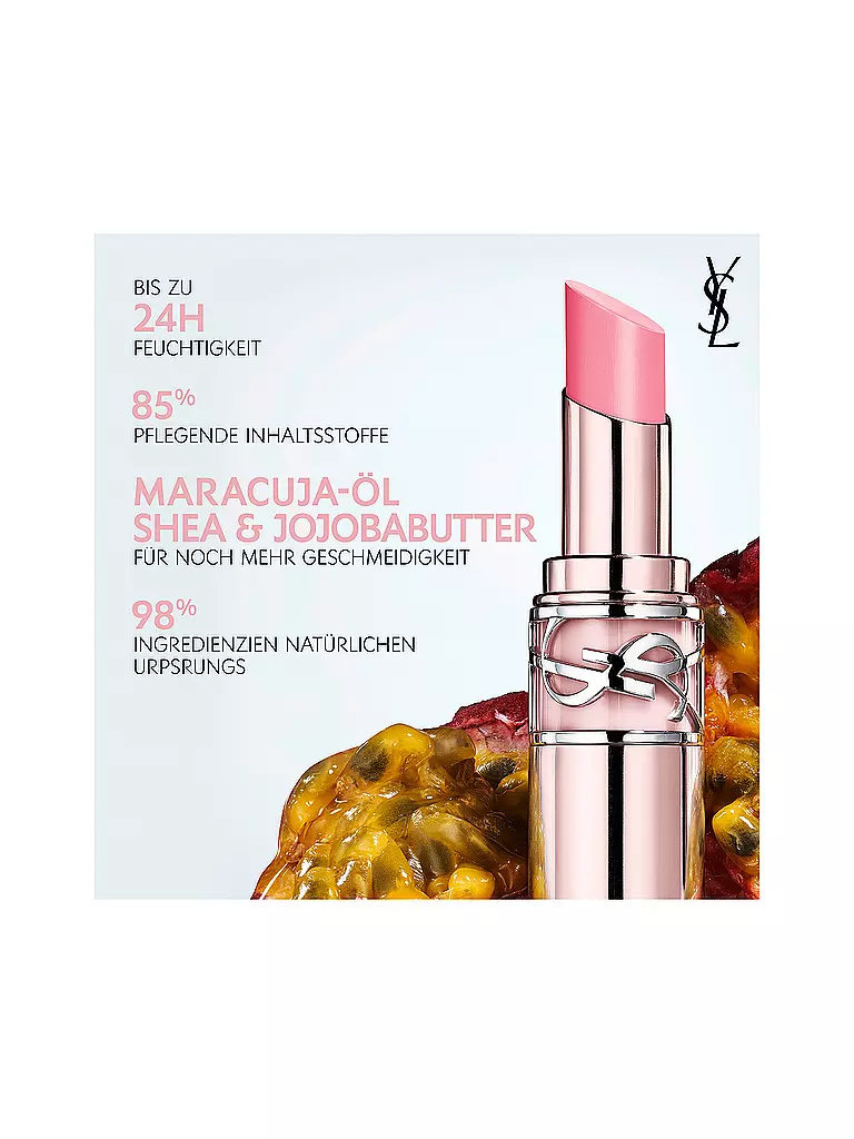 YVES SAINT LAURENT | Lippenstift - Loveshine Candy Glow Balm 7B | dunkelrot