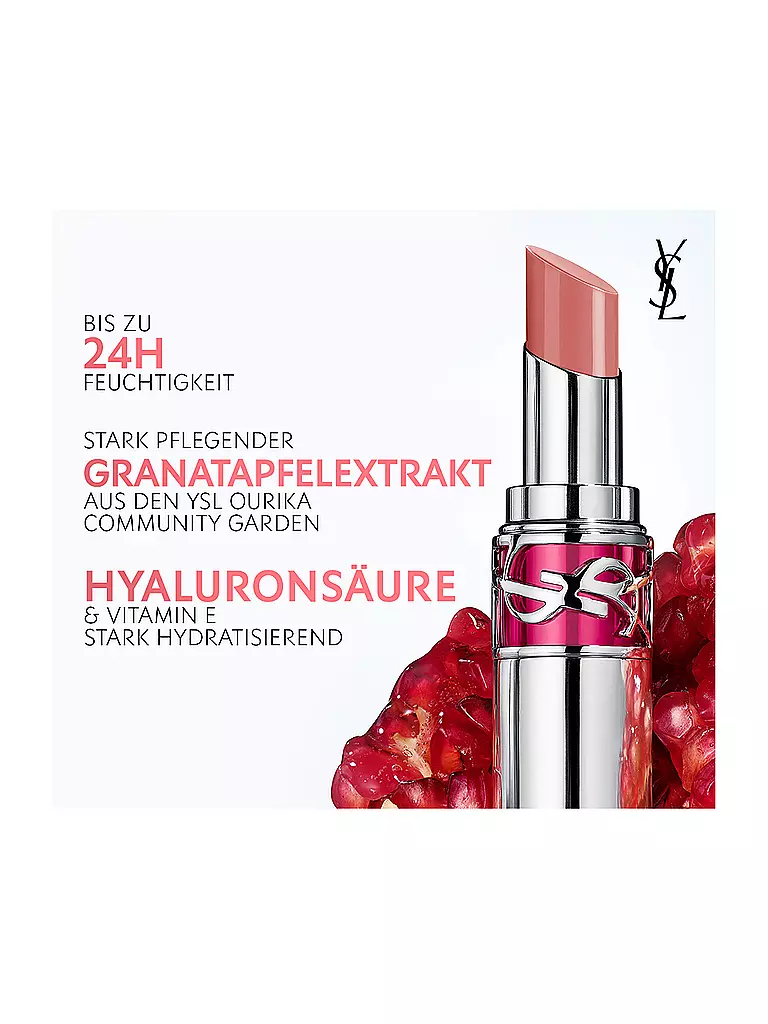 YVES SAINT LAURENT | Loveshine Candy Glaze Lipgloss-Stick (12 Coral Excitement) | koralle