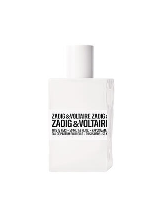 ZADIG & VOLTAIRE | This is Her! Eau de Parfum Vaporisateur 50ml