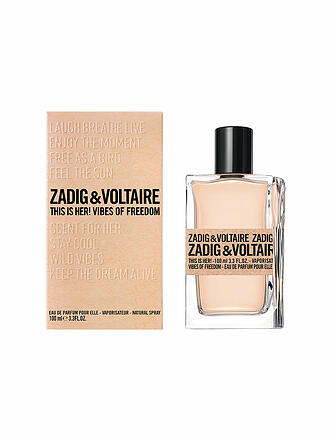 ZADIG & VOLTAIRE | This is Vibes of Freedom pour elle Eau de Parfum 100ml