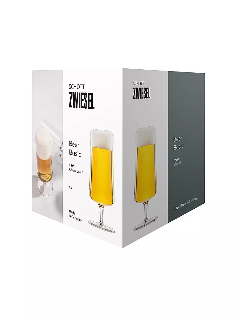 ZWIESEL GLAS | Birglas 4er Set PILS 0,3l | transparent